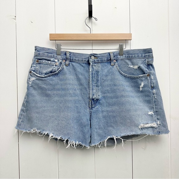 Agolde Parker Long Short In Swap Meet Size 34 - Picture 8 of 14